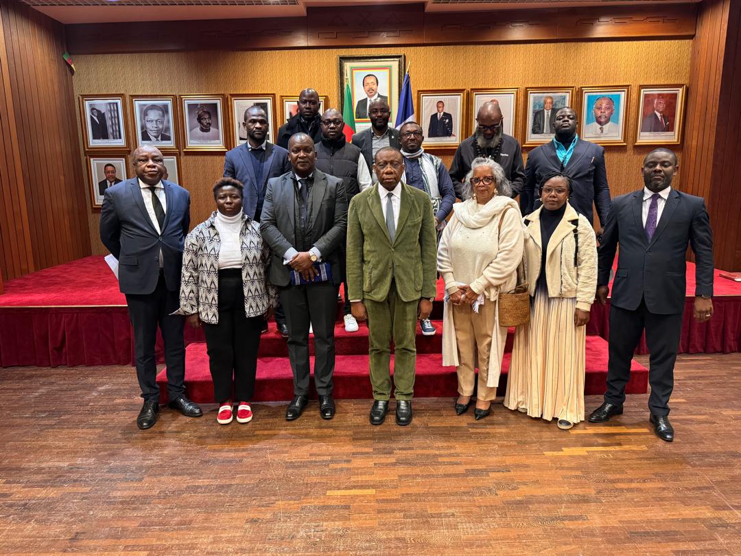 RENCONTRE AVEC L’AMBASSADEUR DU CAMEROUN EN FRANCE